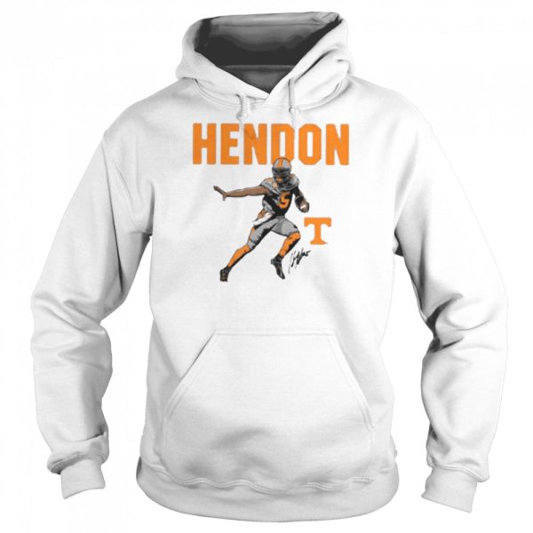 Hendon Hooker Tennessee Volunteers signature pose shirt