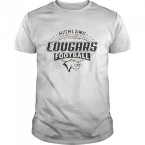 Highland Cougars Football 2022 logo shirt