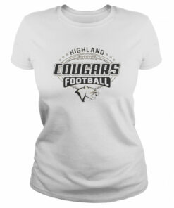 Highland Cougars Football 2022 logo shirt 1 Highland Cougars Football 2022 logo shirt 2