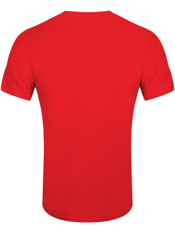 Highly Suspect Gradient Type Men’s Red T-Shirt