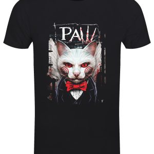 Horror Paw Men’s Black T-Shirt