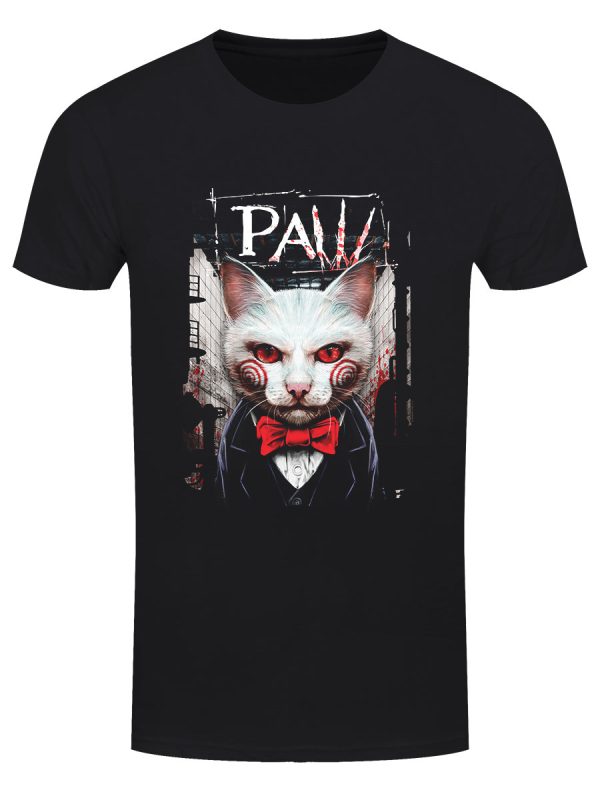 Horror Paw Men’s Black T-Shirt