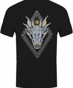 House Of The Dragon Emblem Mens Black T Shirt 2