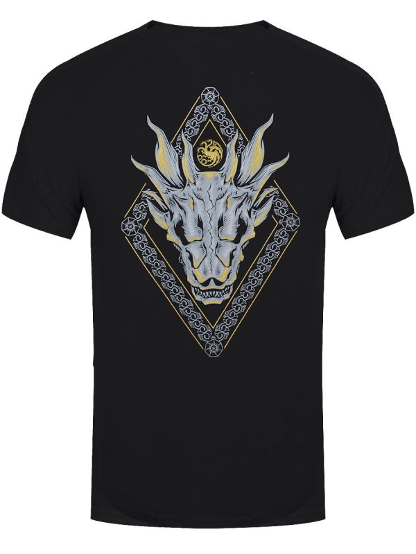 House Of The Dragon Emblem Men’s Black T-Shirt