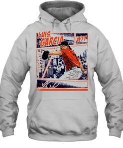 Houston Baseball Luis Garcia #77 comic signature shirt 4 Houston Baseball Luis Garcia 77 comic signature shirt 5