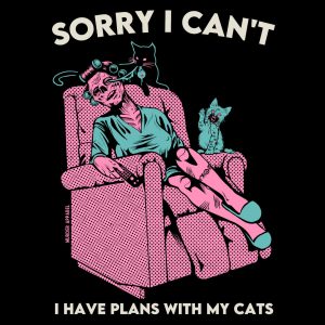 I Have Plans With My Cats T shirt 1