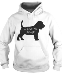 I Love My Beagle Dog shirt 1