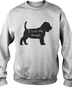 I Love My Beagle Dog shirt 3
