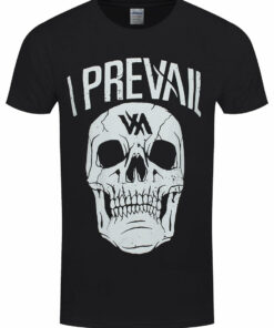 I Prevail Large Skull Mens Black T Shirt 1