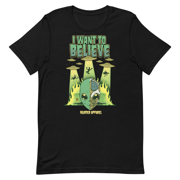 I Want To Believe Alien T-Shirt