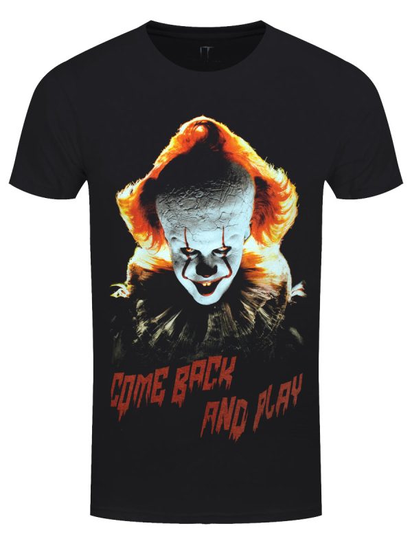 IT Chapter 2 – Come Back And Play Men’s Black T-Shirt