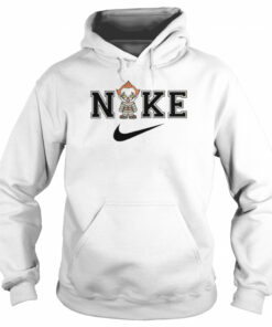 IT Pennywise X Nike Horror Halloween Character Swoosh Logo shirt 5