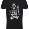I’m Okay Skeleton Men’s Black T-Shirt
