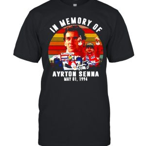 In memory of Ayrton Senna May 01 1994 shirt