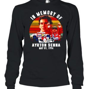 In memory of Ayrton Senna May 01 1994 shirt 3