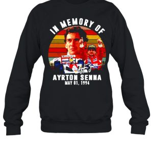 In memory of Ayrton Senna May 01 1994 shirt 4