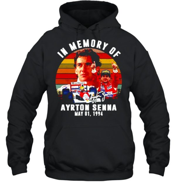 In memory of Ayrton Senna May 01 1994 shirt