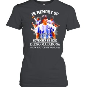 In memory of Diego Maradona November 25 2020 shirt