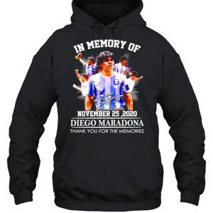 In memory of Diego Maradona November 25 2020 shirt 5