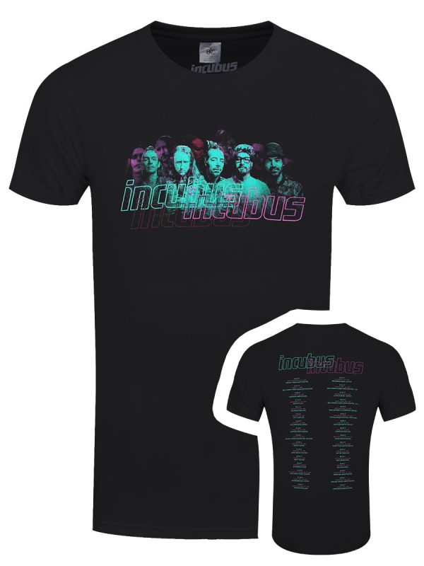 Incubus ’17 Tour Men’s Black T-Shirt