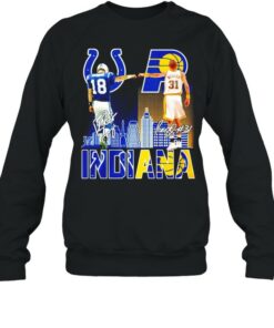 Indiana Reginald Wayne Miller and Peyton Manning signature shirt 3 Indiana Reginald Wayne Miller and Peyton Manning signature shirt 4