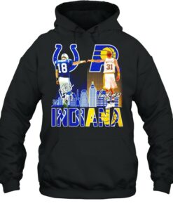 Indiana Reginald Wayne Miller and Peyton Manning signature shirt 4 Indiana Reginald Wayne Miller and Peyton Manning signature shirt 5