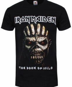 Iron Maiden Book of Souls Mens Black T Shirt 1