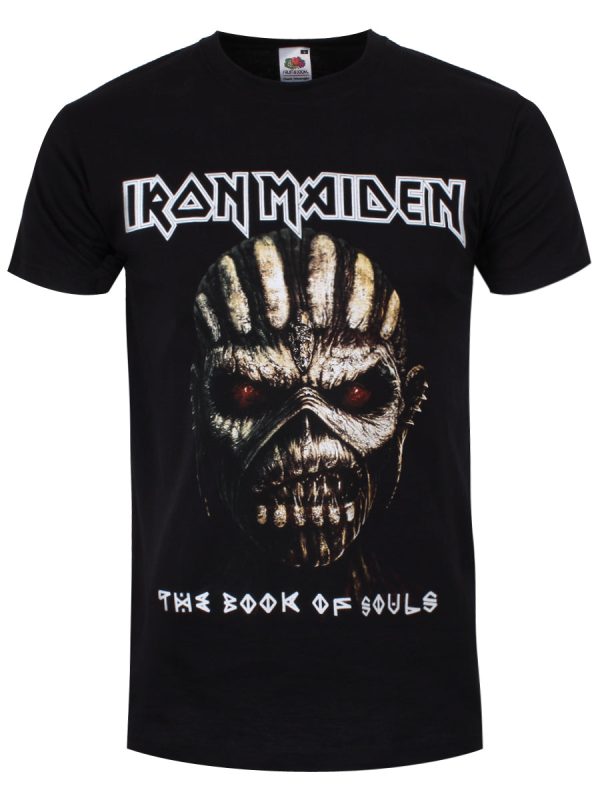 Iron Maiden Book of Souls Men’s Black T-Shirt