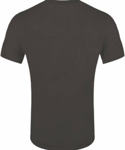 Iron Maiden Classic Logo Men's Grey T-Shirt 1 Iron Maiden Classic Logo Mens Grey T Shirt 2