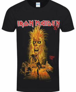 Iron Maiden Debut Album 40th Anniversary Mens Black T Shirt 1