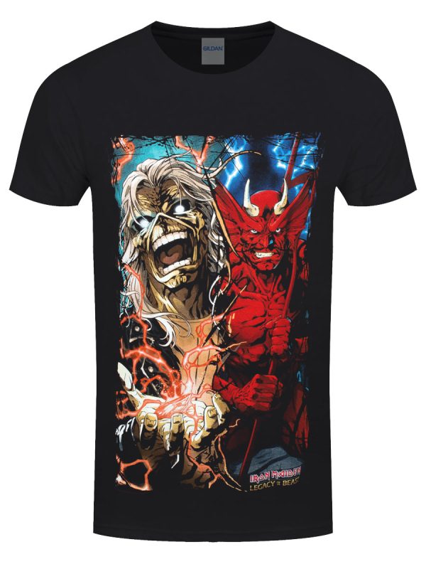 Iron Maiden Duality Men’s Black T-Shirt