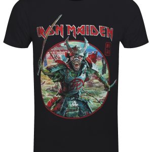 Iron Maiden Eddie Warrior Men’s Black T-Shirt