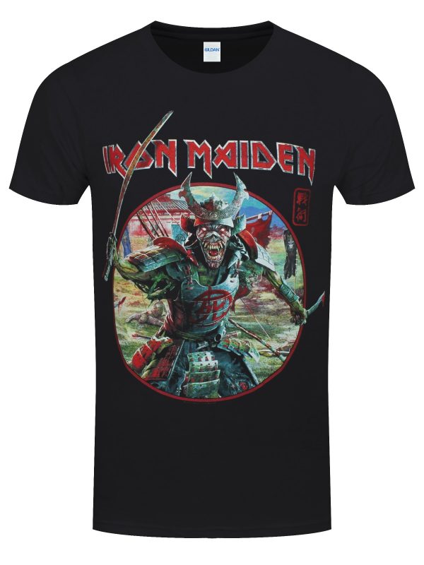 Iron Maiden Eddie Warrior Men’s Black T-Shirt