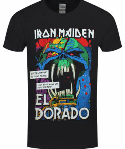 Iron Maiden El Dorado Mens Black T Shirt 1