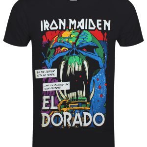 Iron Maiden El Dorado Mens Black T Shirt 1