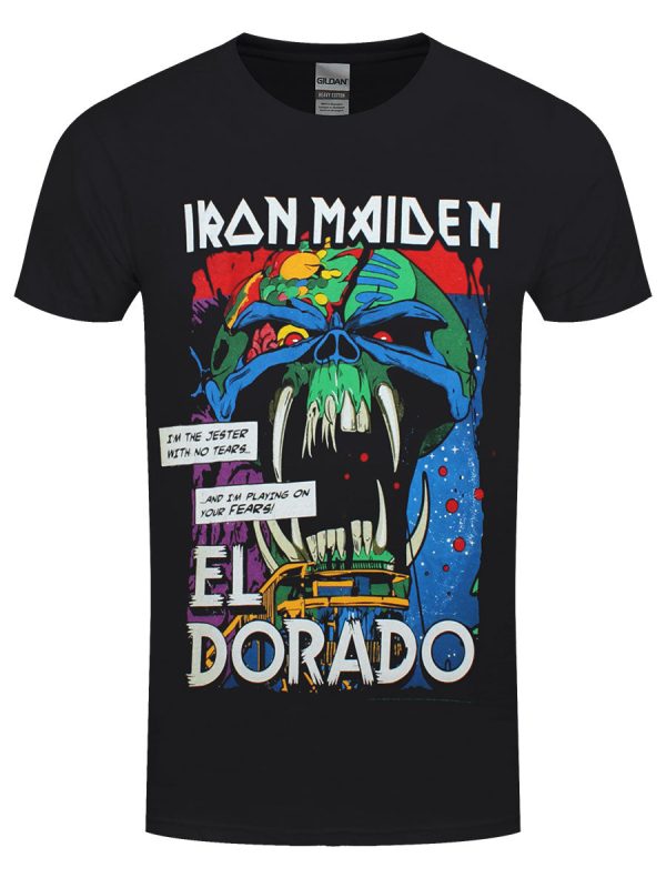 Iron Maiden El Dorado Men’s Black T-Shirt