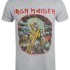 Iron Maiden Killers Circle Men’s Heather Grey T-Shirt