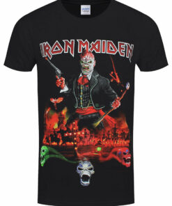 Iron Maiden Legacy Of The Beast Live Tour Mens Black T Shirt 1