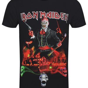 Iron Maiden Legacy Of The Beast Live Tour Mens Black T Shirt 1