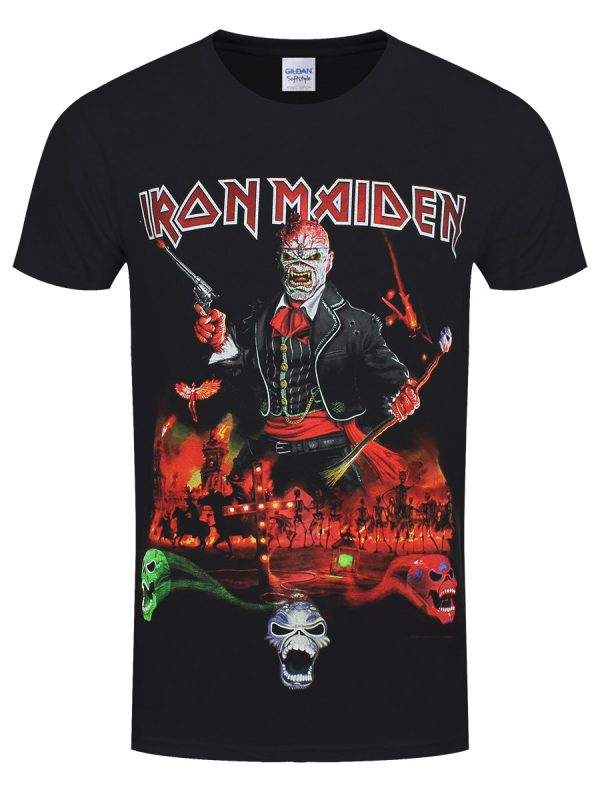 Iron Maiden Legacy Of The Beast Live Tour Men’s Black T-Shirt