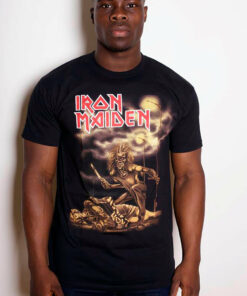 Iron Maiden Sanctuary Mens Black T Shirt 3