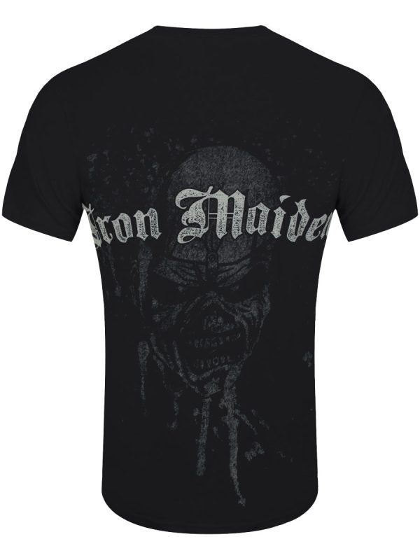 Iron Maiden Sketched Trooper Men’s Black T-Shirt