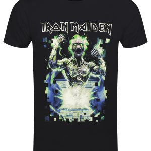 Iron Maiden Speed of Light Men’s Black T-Shirt