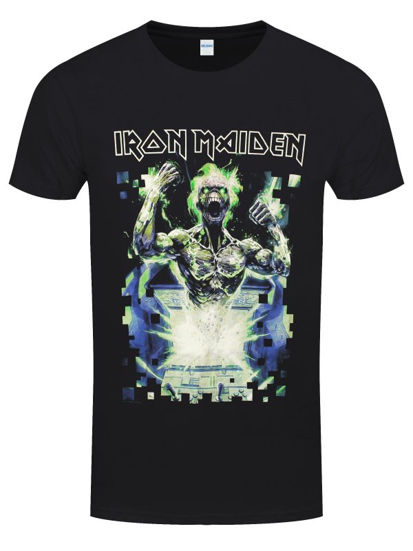 Iron Maiden Speed of Light Men’s Black T-Shirt