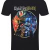 Iron Maiden The Future Past Tour ’23 Circle Art Men’s Black T-Shirt