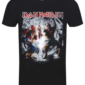 Iron Maiden Trooper Mens Black T Shirt 1