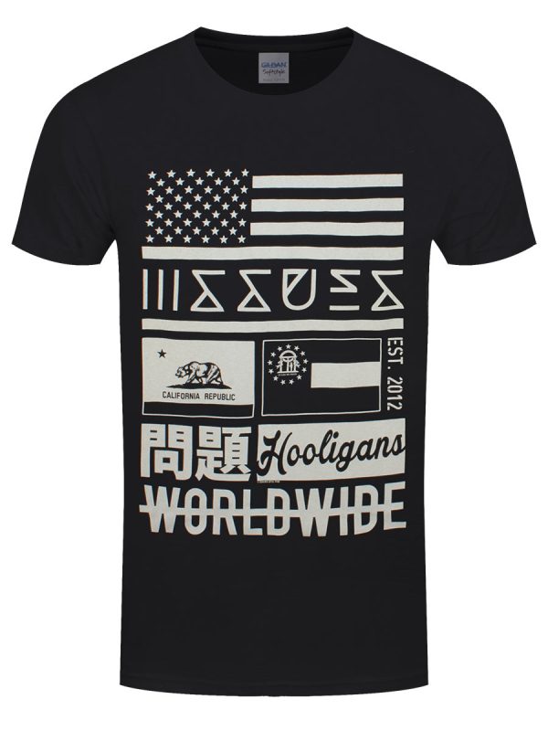 Issues Worldwide Men’s Black T-Shirt