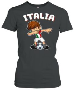Italia Dabbing Football Soccer Boy Italy T Shirt 2