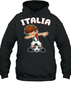 Italia Dabbing Football Soccer Boy Italy T Shirt 5