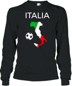 Italy Soccer Italian Italia Forza Azzurri T Shirt 3